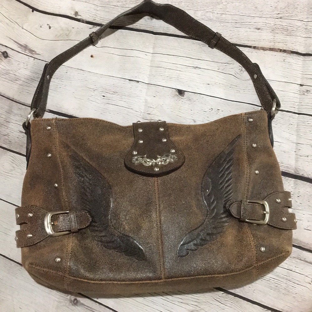 Harley-Davidson Shoulder Shopper Leather Handbag